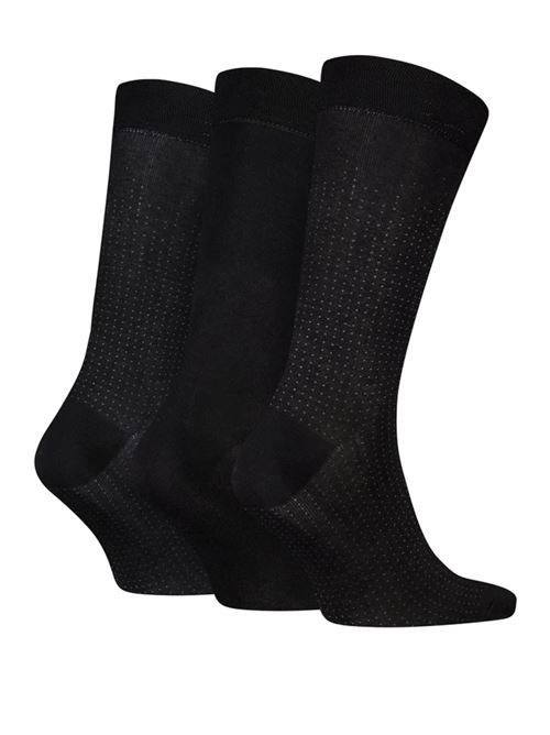 Calza giftbox 3pz neri Calvin Klein | 701235981001